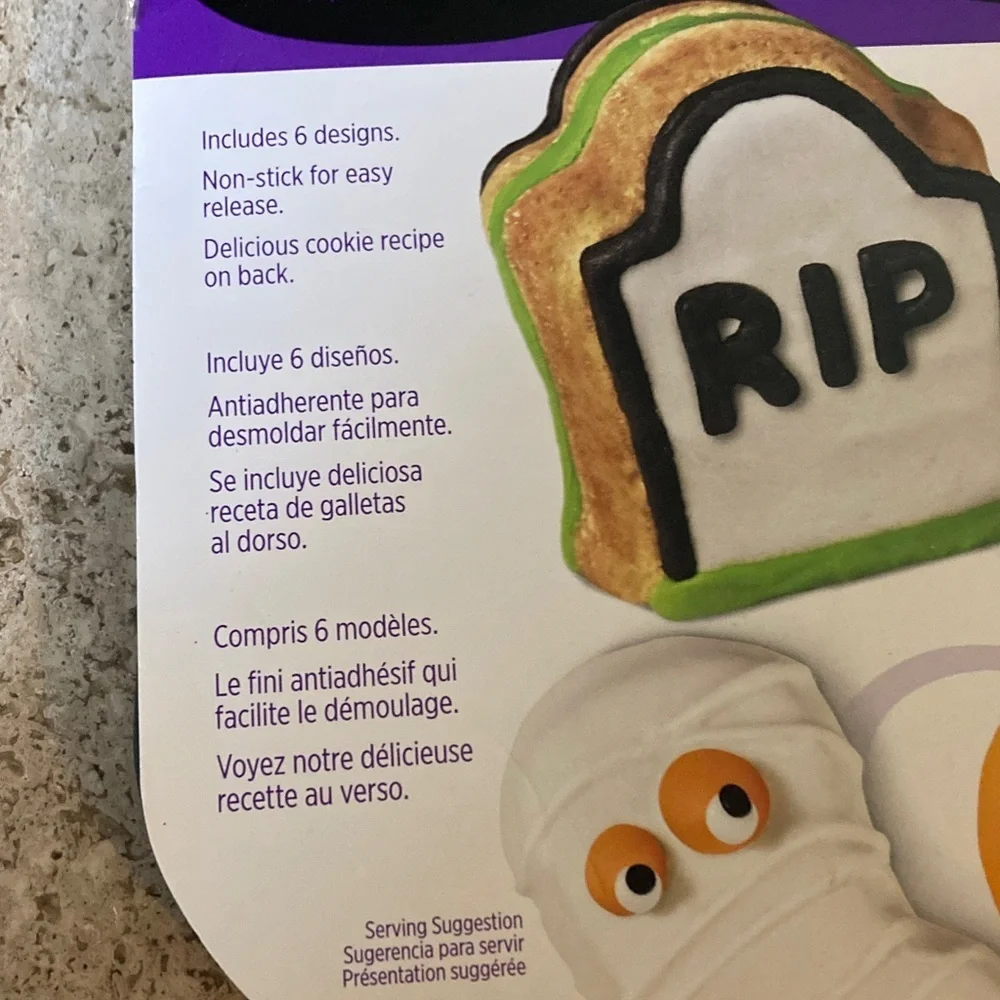 Wilton Halloween Cookie Shapes Pan